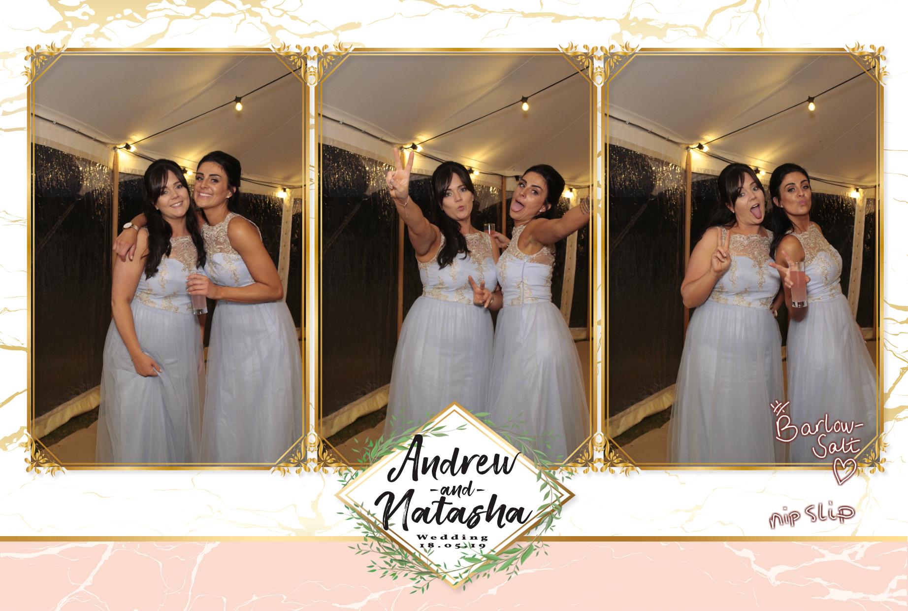 Andrew & Natasha's Wedding  | View more photos from the event at gallery.myphotoboothexperience.co.uk/u/MyPhotoBoothExperienceLtd/Andrew-Natashas-Wedding